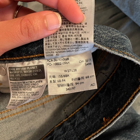 Levi’s jeans Width 27 Length 28 - Picture 5 of 5